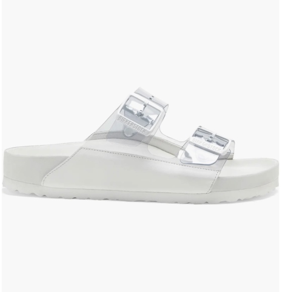 NIB $470 BIRKENSTOCK X MANOLO BLAHNIK Arizona Slide Sandal in size 41 EU! - Picture 6 of 16